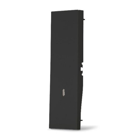 Cover illuminabile nera per tasto linea ZEN