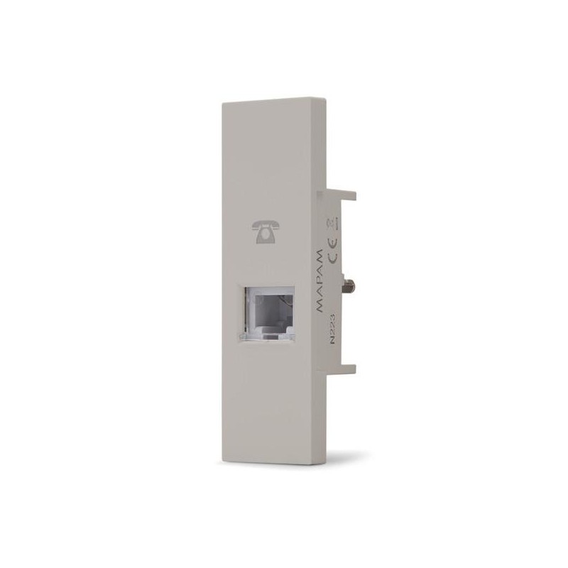 Presa telefono RJ11 sabbia linea ZEN