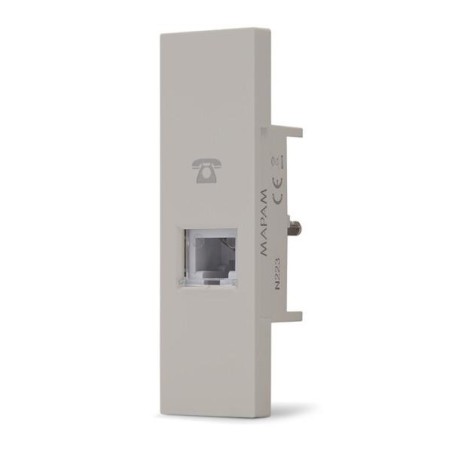 Presa telefono RJ11 sabbia linea ZEN