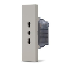 Presa bipasso 10–16A sabbia linea ZEN