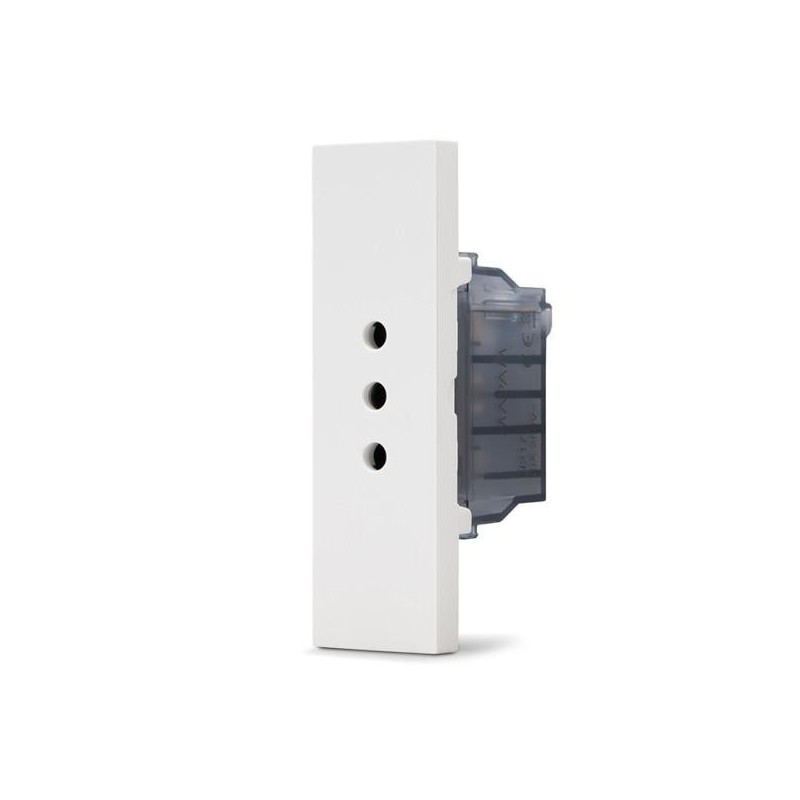 Presa 10A bianca linea ZEN
