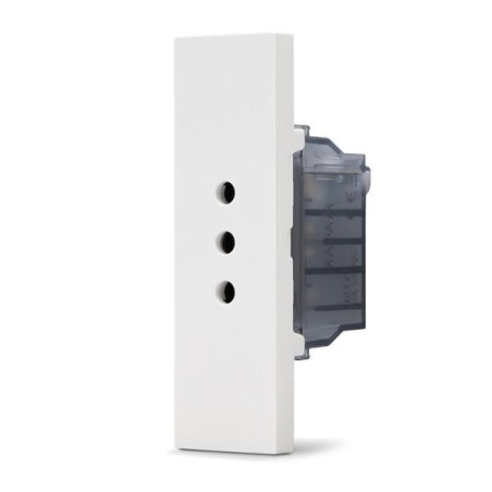 Presa 10A bianca linea ZEN
