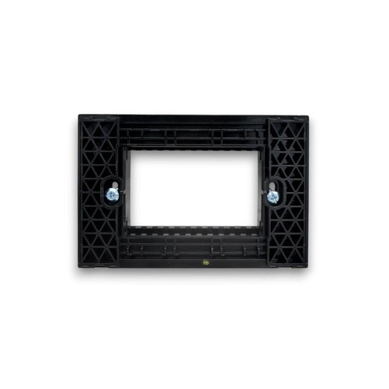 Supporto nero 3 posti linea Zen