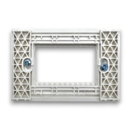 Supporto bianco 3 posti linea Zen