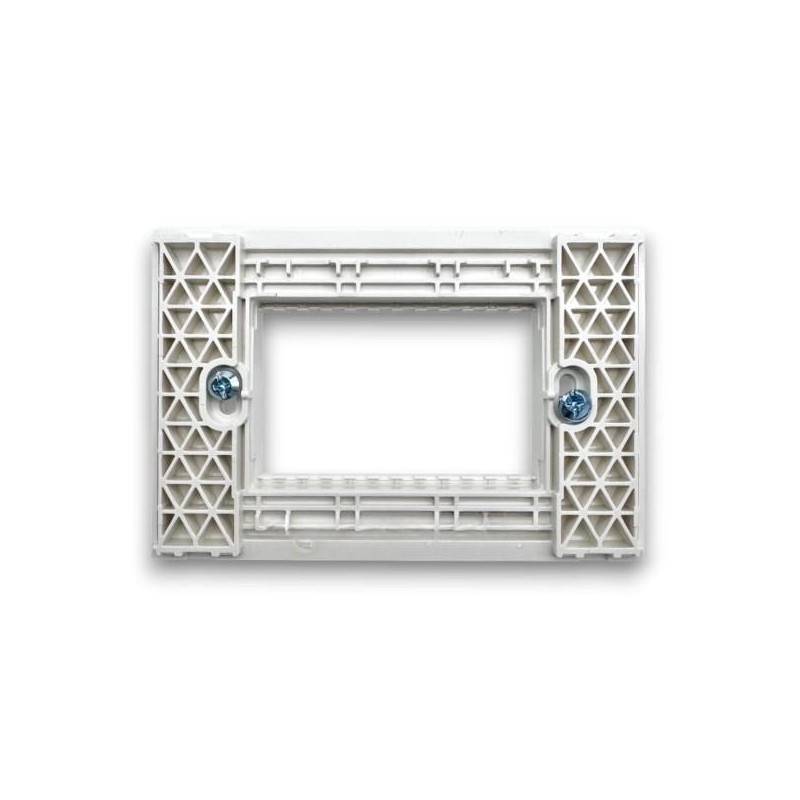 Supporto bianco 3 posti linea Zen