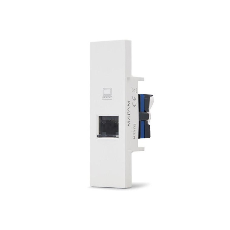 Presa di rete RJ45 Cat 5e bianca linea ZEN