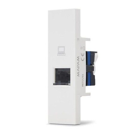 Presa di rete RJ45 Cat 5e bianca linea ZEN
