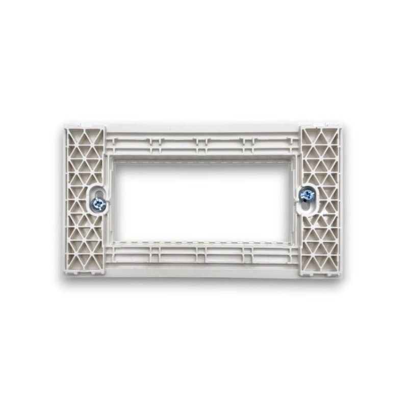 Supporto bianco 4 posti linea Zen