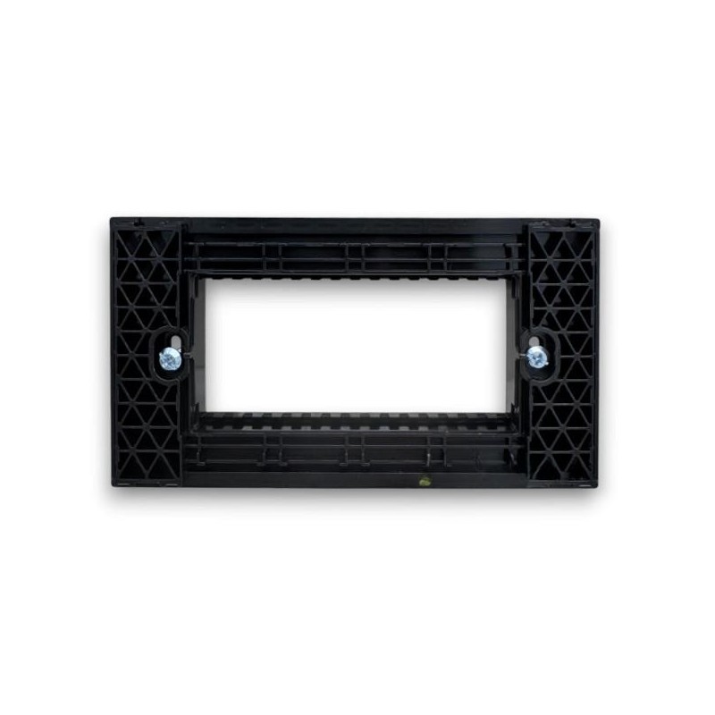 Supporto nero 4 posti linea Zen