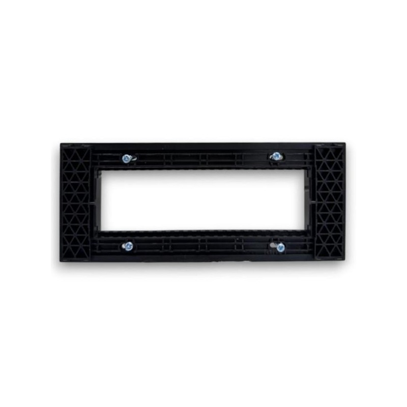 Supporto nero 6 posti linea Zen