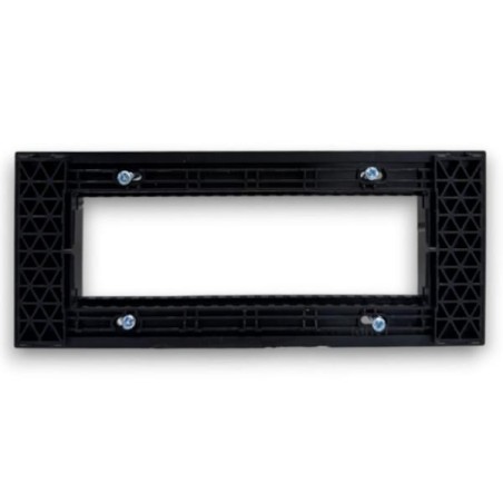 Supporto nero 6 posti linea Zen