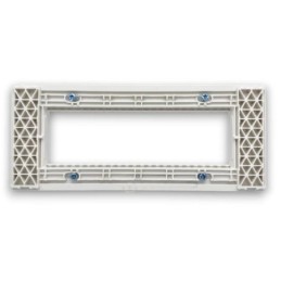 Supporto bianco 6 posti linea Zen