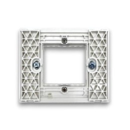 Supporto bianco 2 posti linea Zen