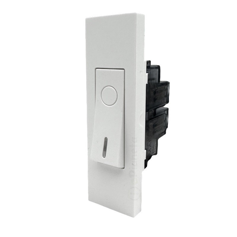 Interruttore bipolare bianco linea ZEN