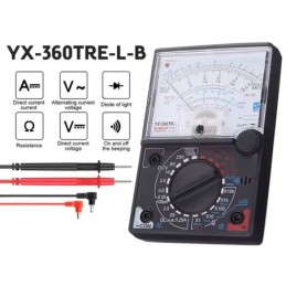 Tester analogico multimetro display classico a lancetta