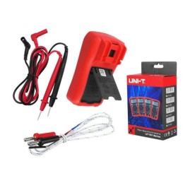 Multimetro digitale con puntali e sonda di temperatura 250V 20MOhm UT131C UNI-T