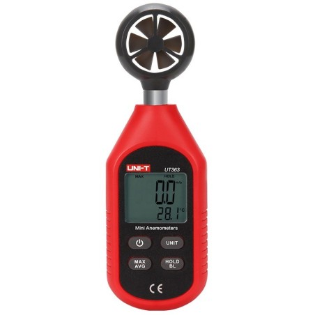 Mini anemometro 30m/s UT363 UNI-T
