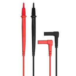 Multimetro digitale con puntali e sonde di temperatura