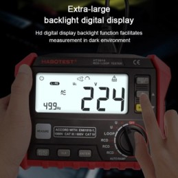 Tester RCD / Loop Professionale HT5910