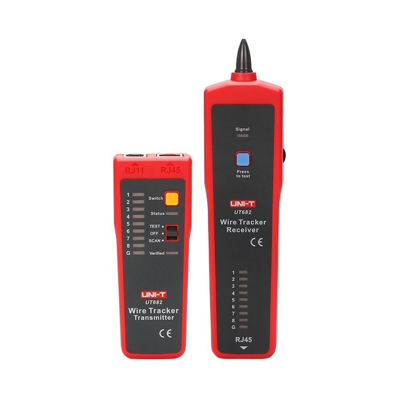Tracciacavi professionale LAN, telefono ed elettrico UNI-T UT682