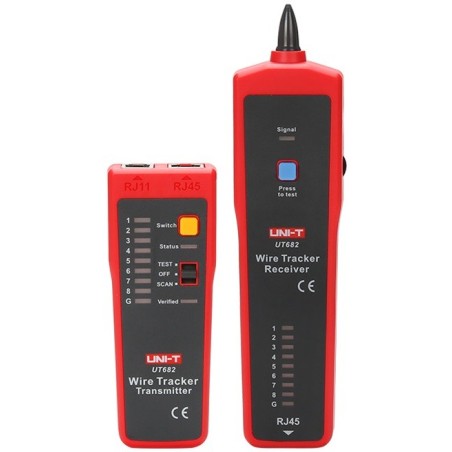 Tracciacavi professionale LAN, telefono ed elettrico UNI-T UT682