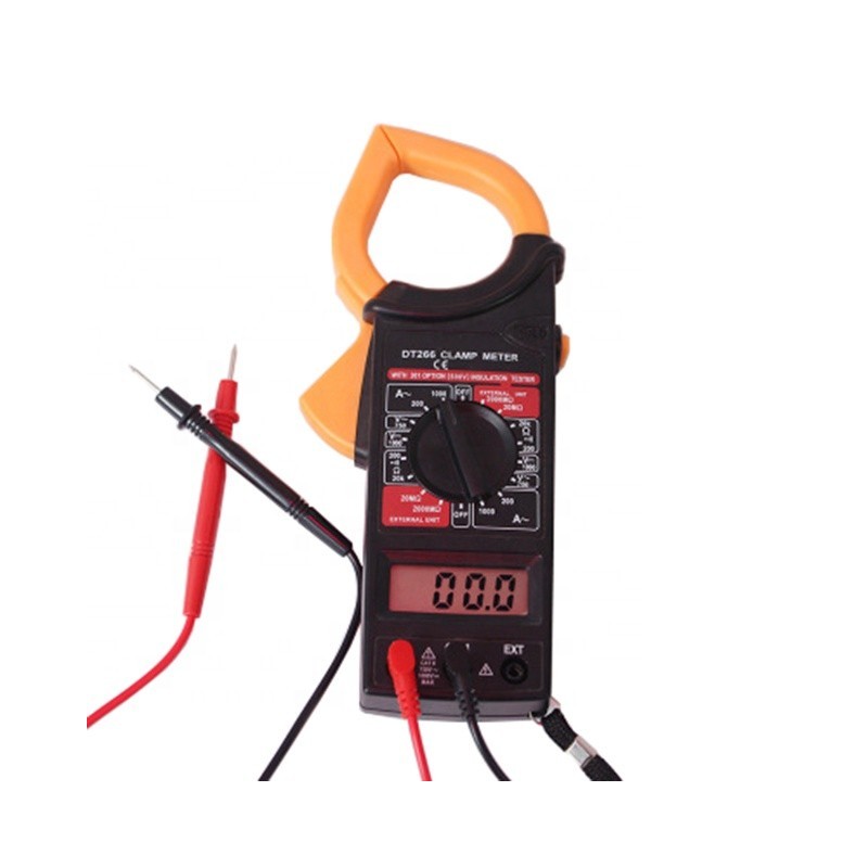 Multimetro digitale con pinza amperometrica DT266