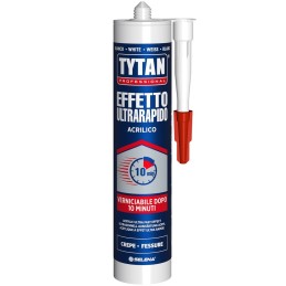 Sigillante acrilico Tytan ultrarapido bianco 300 ml verniciabile