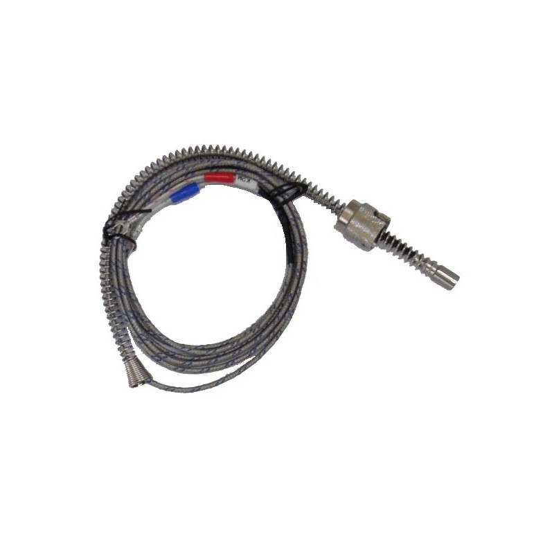 Sonda metallica termocoppia modello 125 tipo K 2 metri