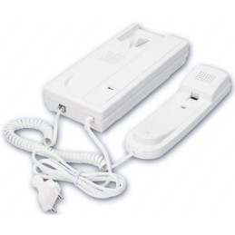 Kit citofono monofamiliare completo di posto esterno ed interno  2/4 fili apriporta cancello