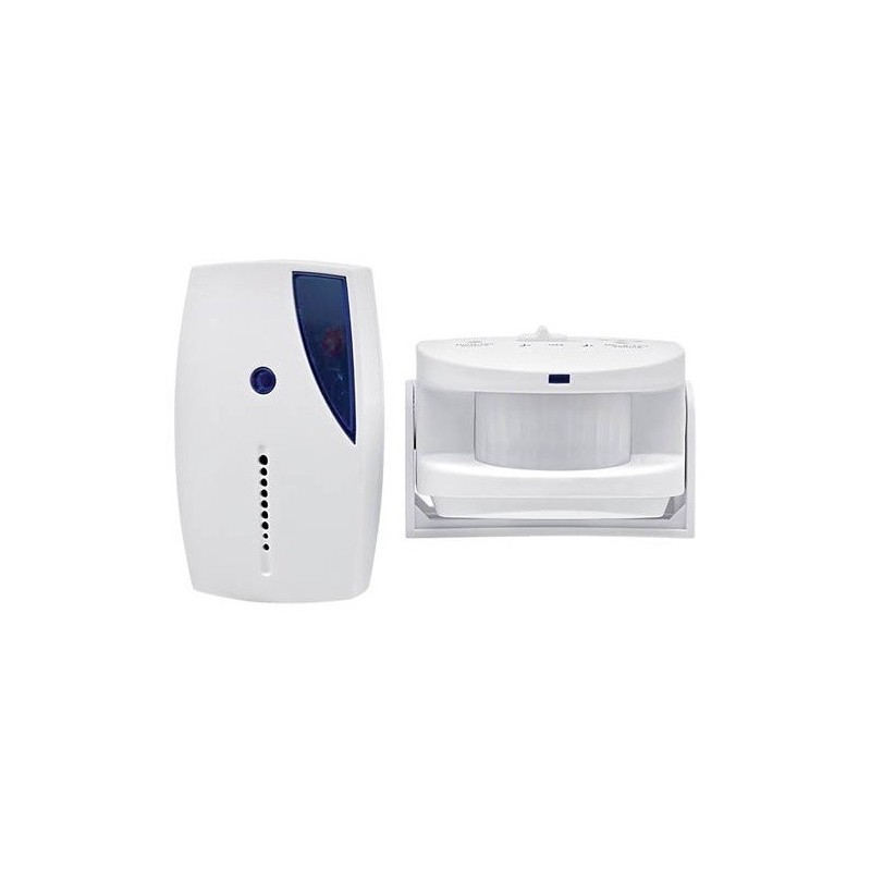 Campanello wireless con sensore di movimento bianco Vito