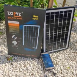Pannello Solare USB 12W 5V 2.4A ricarica rapida