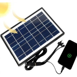 Pannello Solare USB 12W 5V 1.6A