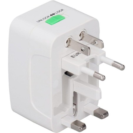 Adattatore universale da viaggio per prese elettriche
