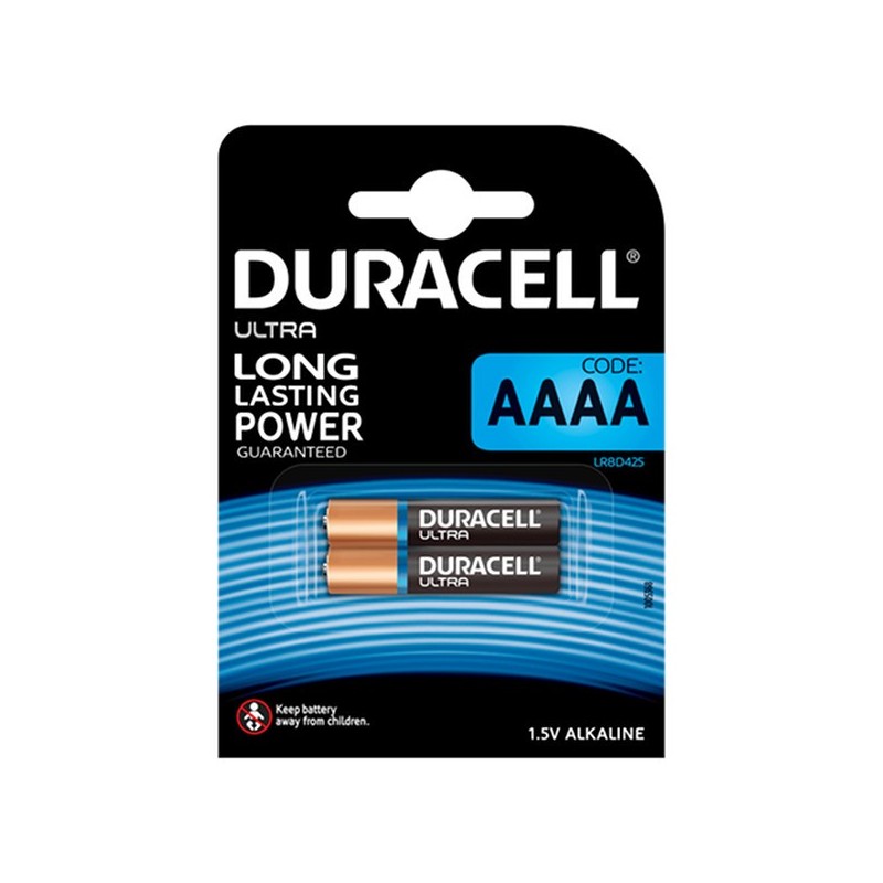 Batterie Duracell AAAA 1.5V - Confezione 2 pezzi