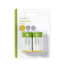 Batteria alcalina C 1.5V 2 pezzi Blister