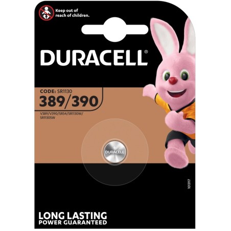 Batteria a bottone 1.5V all'ossido d'argento SR1130  Duracell