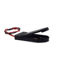Contenitore porta batterie CR2032 2 posti con interruttore on/off