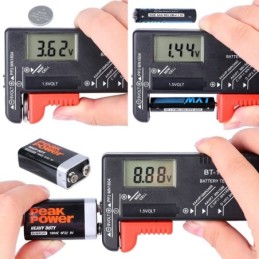 Tester per tutti i tipi di batteria