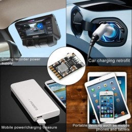 Modulo di carica per batterie al Litio 1A con protezione batteria 18650 e modulo di scarico 2A 5V 10 pezzi
