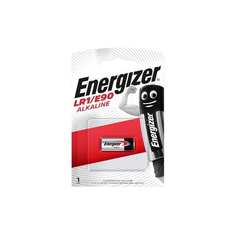 Batteria alcalina 1.5V LR1/E90 blister da 1 Energizer