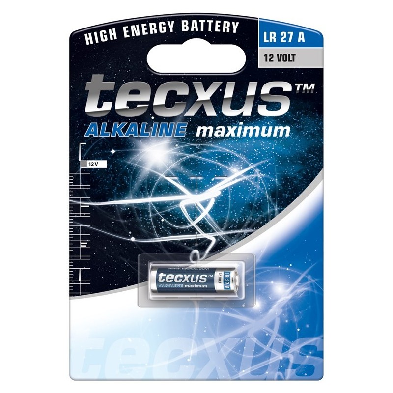 Batteria al manganese alcalino A27/LR27 12V