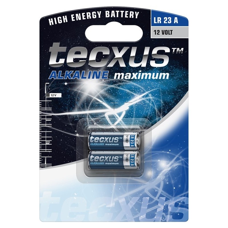 Batteria al manganese alcalino 12V LR23 Tecxus