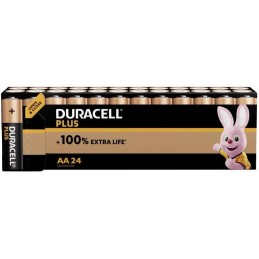 Batteria stilo AA Alcalina/manganese 1.5V confezione da 24 Duracell