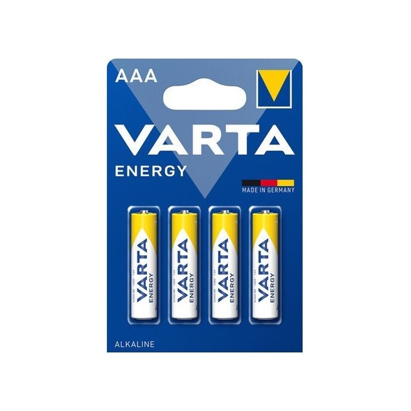 Batterie alcaline ministilo AAA 1.5V Varta