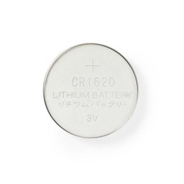 Batteria a bottone al litio CR1620 3V 5 pezzi Blister