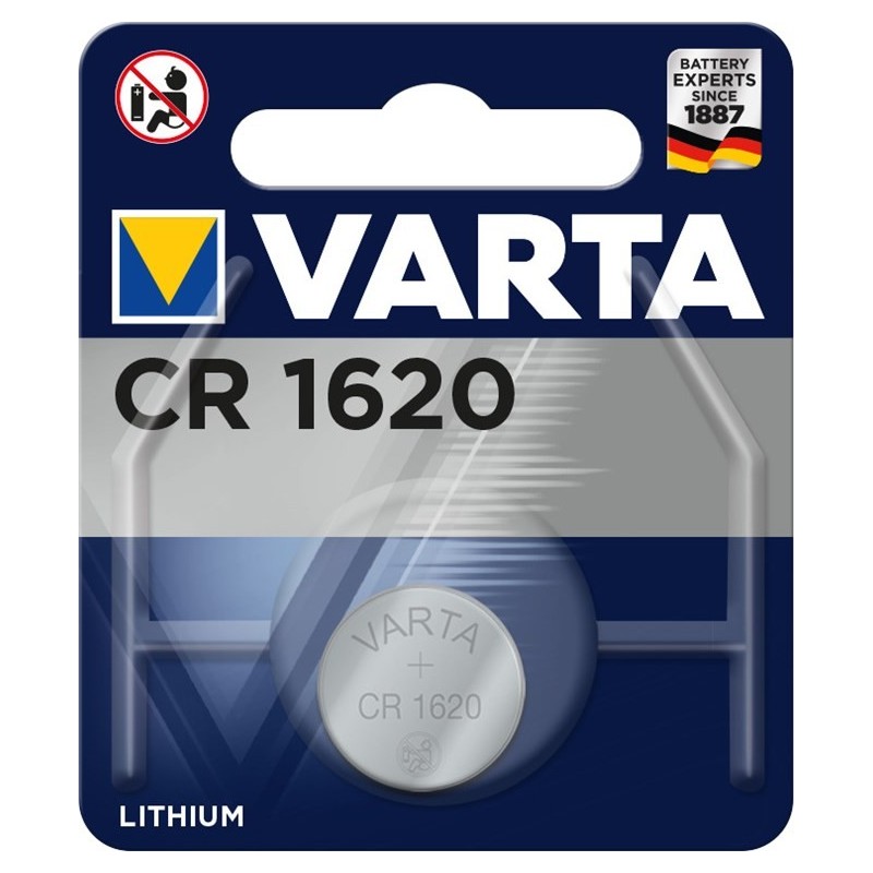 Batteria a bottone al litio CR1620 (6620) Varta