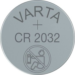 Batteria a bottone al litio 3 V CR2032 blister da 5