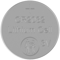 Batteria a bottone CR2032 3V blister da 6 Tecxus