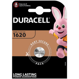 Batteria a bottone al litio 3V CR1620 Duracell