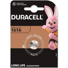 Batteria a bottone al litio 3V CR1616 Duracell